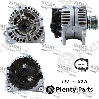 Fispa A12BH0010A2 — Alternator
