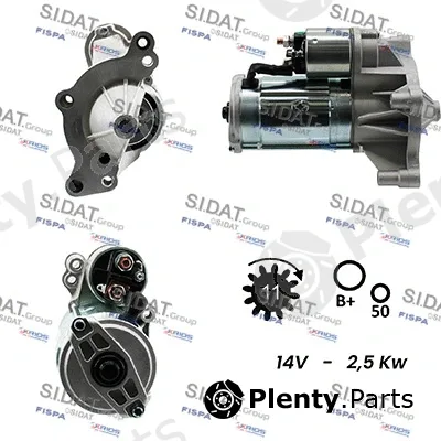 Fispa S12VA0114 — Starter