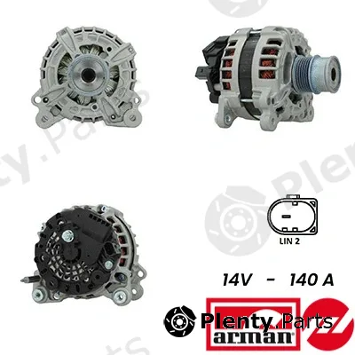 Fispa A12BH0882AS — Alternator ARMAN