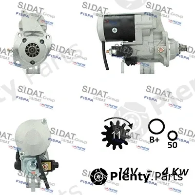 Fispa S12DE0374 — Starter