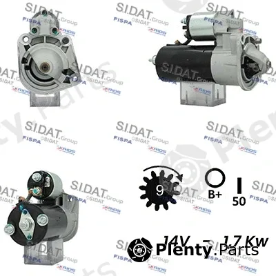 Fispa S12BH0738A2 — Starter