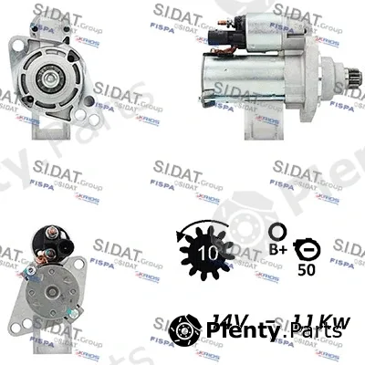 Fispa S12VA0072 — Starter