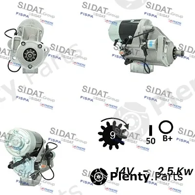 Fispa S12DE0727A2 — Starter