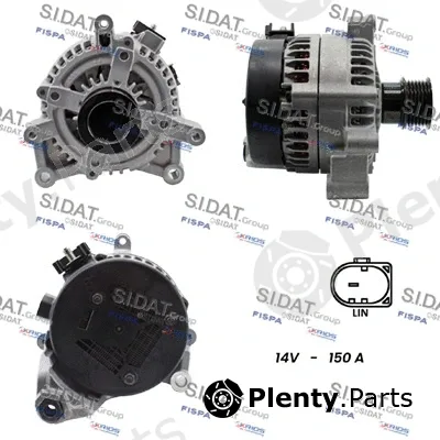 Fispa A12DE1236 — Alternator