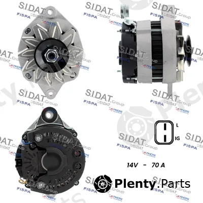 Fispa A12VA1289A2 — Alternator