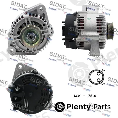 Fispa A12MA0940 — Alternator