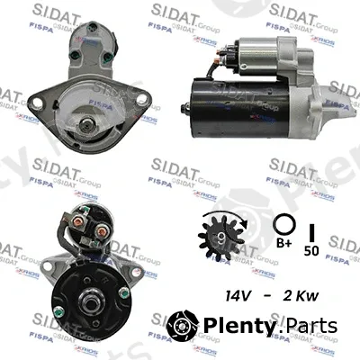 Fispa S12BH0196 — Starter
