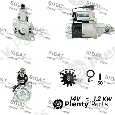 Fispa S12MH0573A2 — Starter