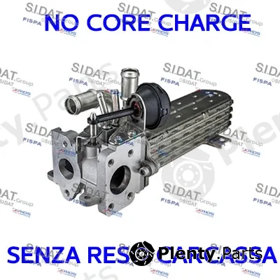 Fispa 83.1553R — Cooler, exhaust gas recirculation