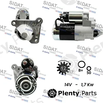 Fispa S12MH0053A2 — Starter