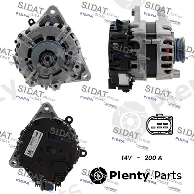 Fispa A12VA1328 — Alternator
