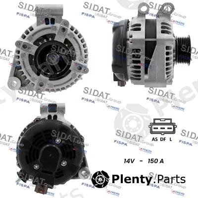 Fispa A12DE0891 — Alternator