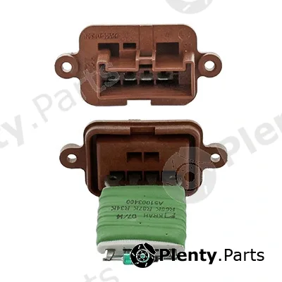 Fispa 10.9128 — Resistor, interior blower
