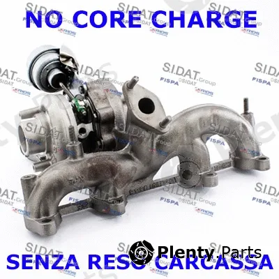 Fispa 49.072R — Charger, charging (supercharged/turbocharged) ETP TURBO