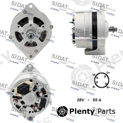 Fispa A24BH0102 — Alternator
