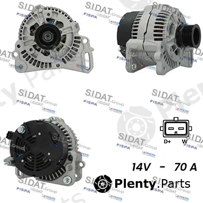 Fispa A12BH0833A2 — Alternator