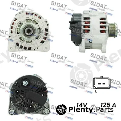Fispa A12VA0065A2 — Alternator