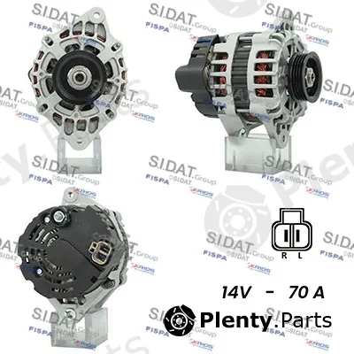 Fispa A12VA0069A2 — Alternator