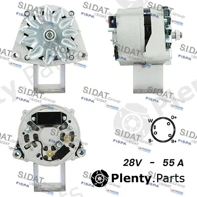 Fispa A24BH0116A2 — Alternator