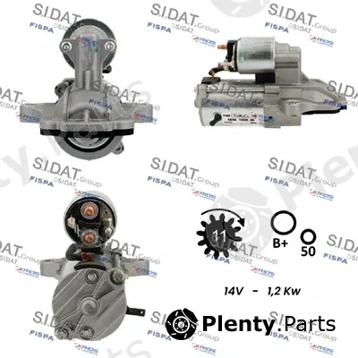 Fispa S12VS0283 — Starter