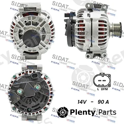 Fispa A12BH0397A2 — Alternator