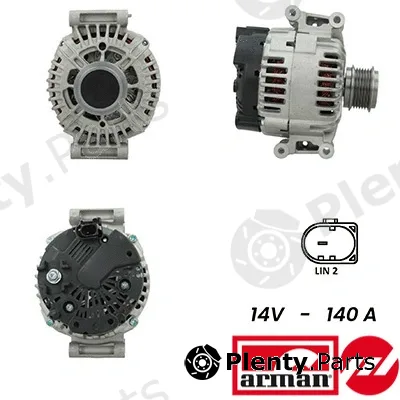 Fispa A12VA0863AS — Alternator ARMAN