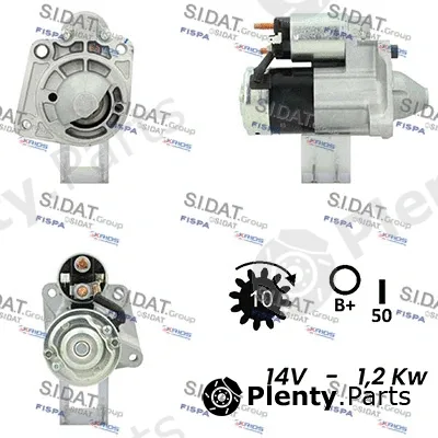 Fispa S12MH0752 — Starter