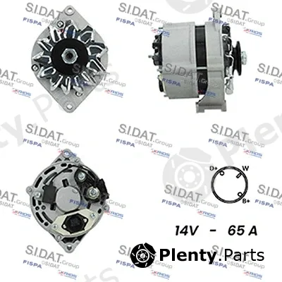 Fispa A12BH0455A2 — Alternator