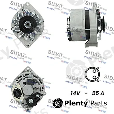 Fispa A12BH0347A2 — Alternator