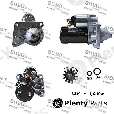 Fispa S12VA0001 — Starter