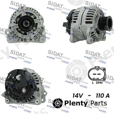 Fispa A12BH0844A2 — Alternator