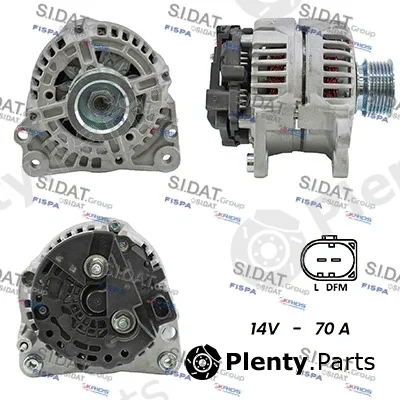 Fispa A12BH0398A2 — Alternator