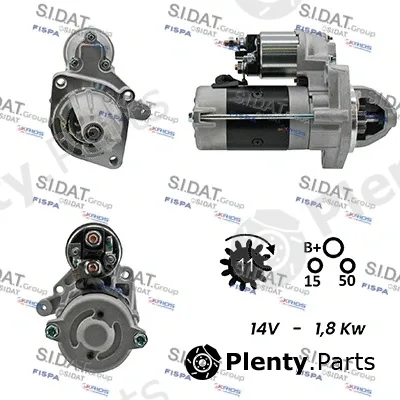 Fispa S12MA0112A2 — Starter
