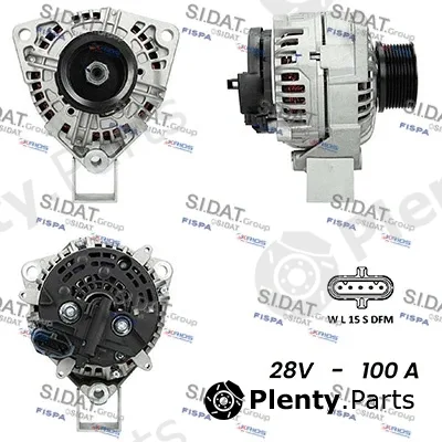 Fispa A24BH0039AS — Alternator ARMAN