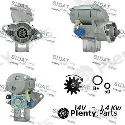 Fispa S12DE0224A2 — Starter