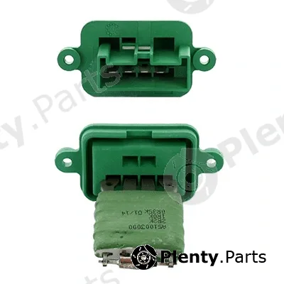 Fispa 10.9127 — Resistor, interior blower