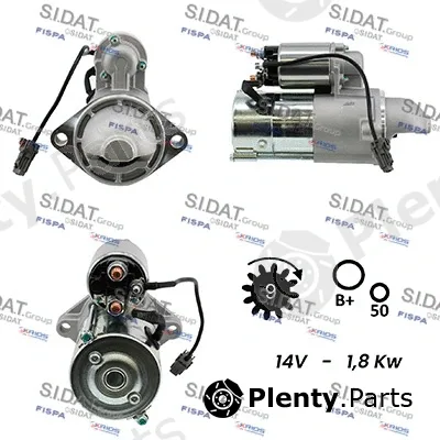 Fispa S12VA0205A2 — Starter