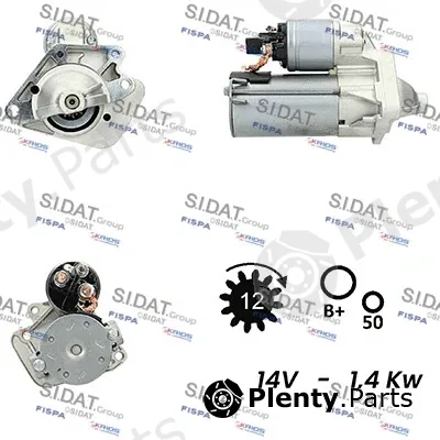 Fispa S12VA0012 — Starter
