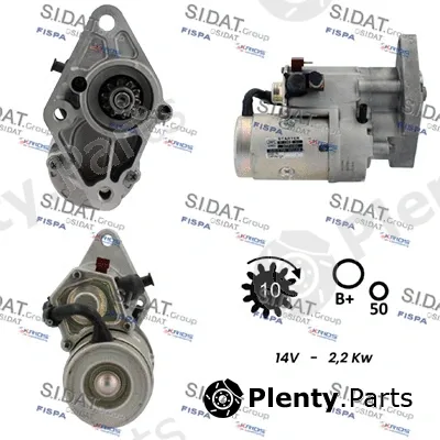 Fispa S12DE0347 — Starter