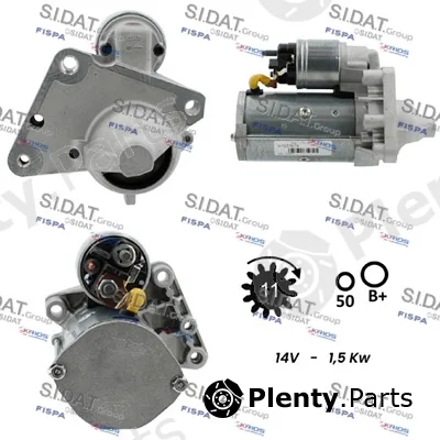 Fispa S12VA0014 — Starter