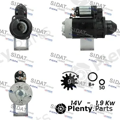 Fispa S12BH0267A2 — Starter