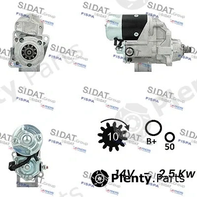 Fispa S12DE0712A2 — Starter