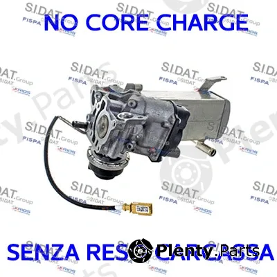 Fispa 83.1280R — Cooler, exhaust gas recirculation