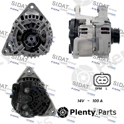 Fispa A12BH0458 — Alternator
