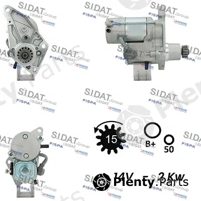 Fispa S12DE0645 — Starter