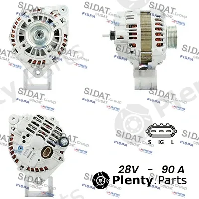 Fispa A24MH0027A2 — Alternator