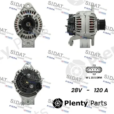 Fispa A24BH0086 — Alternator