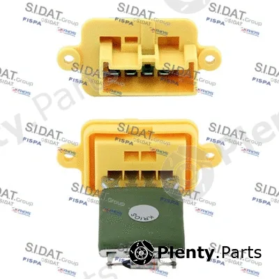 Fispa 10.9222 — Resistor, interior blower