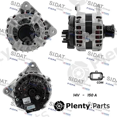 Fispa A12BH1349 — Alternator