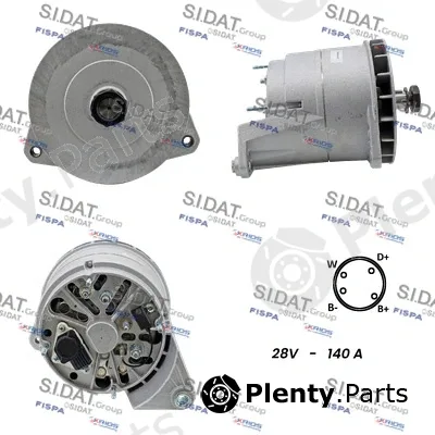 Fispa A24BH0033A2 — Alternator